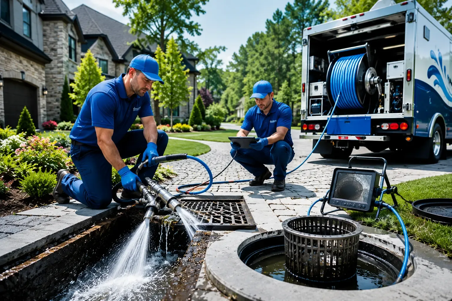 Local outdoor drain cleaning professionals in Lafayette, MN
