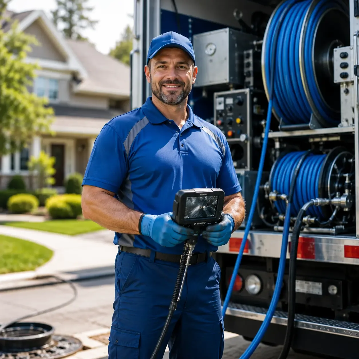 Local outdoor drain cleaning specialists in Lafayette, MN